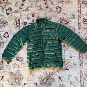 Vintage Patagonia Kids Forest Green Puffer Coat